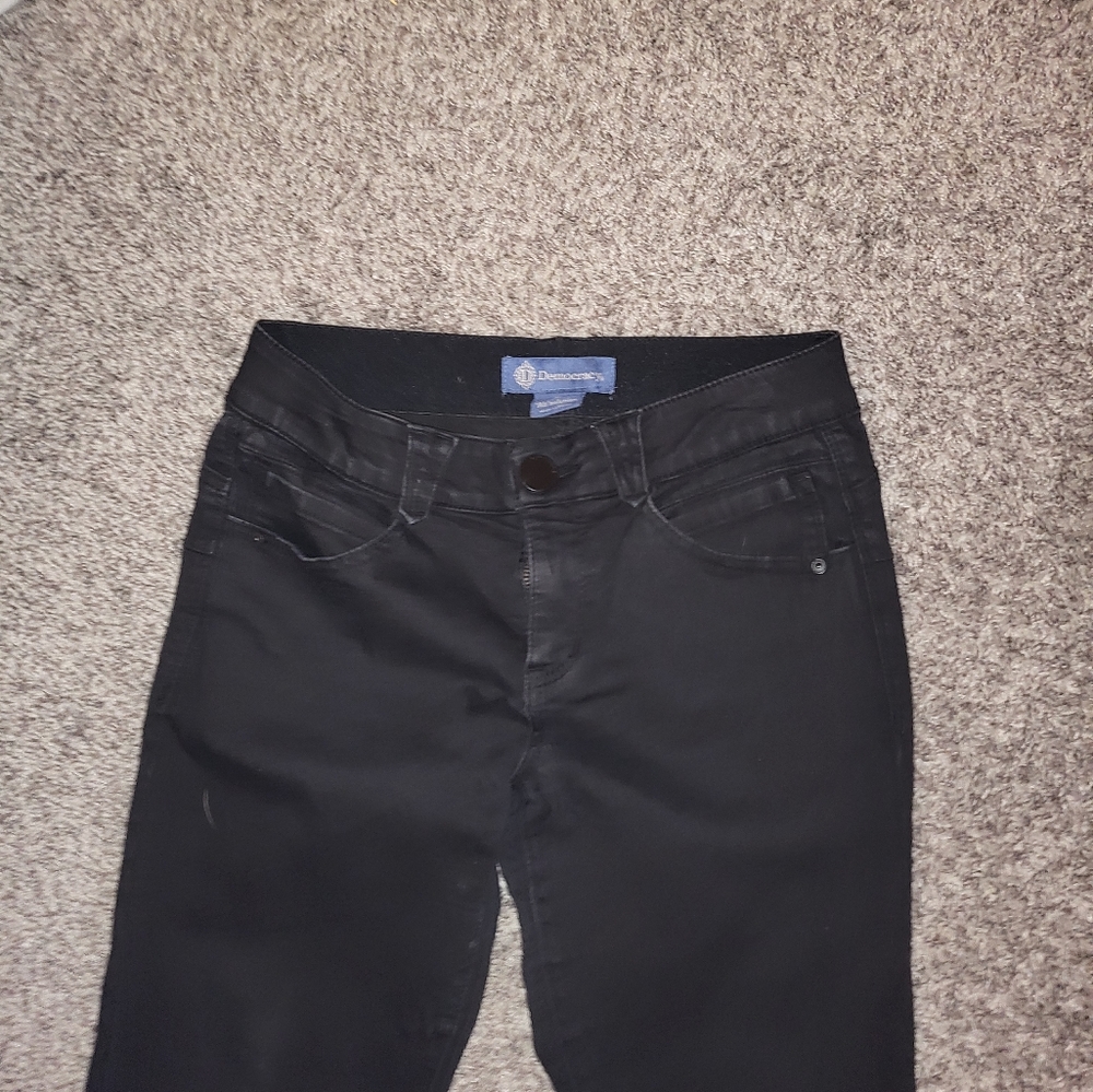 Democracy Black Jeans Size 2